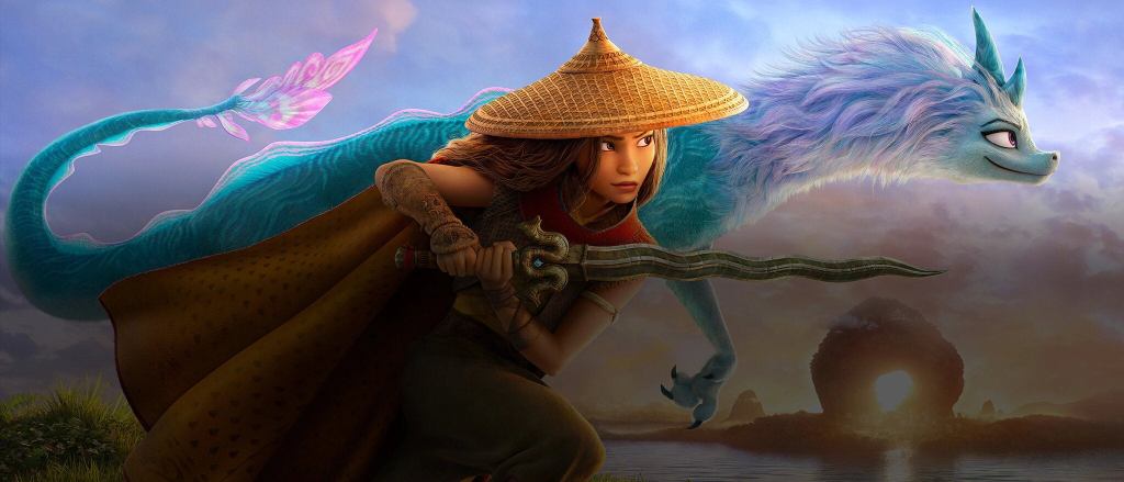 VOD REVIEW: Raya features incredible colours and a wonderful new Disney warrior-princess